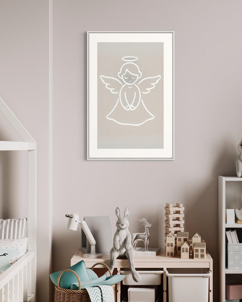 Quadro de Anjo Ilumina - IF014