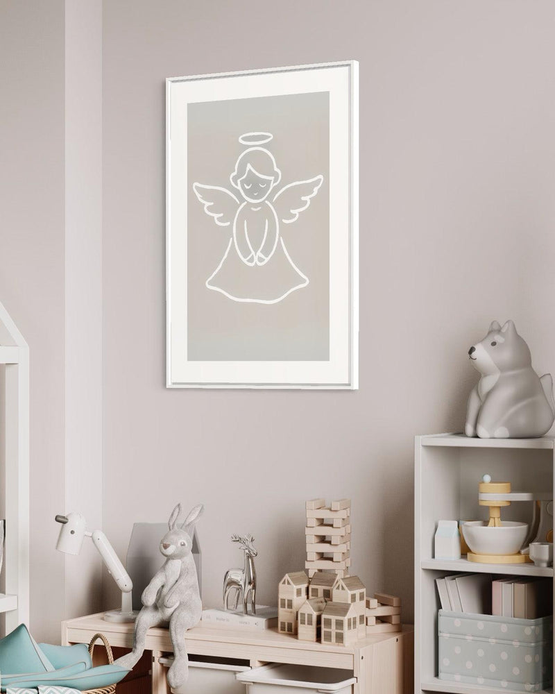 Quadro de Anjo Ilumina - IF014