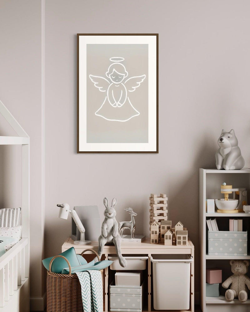 Quadro de Anjo Ilumina - IF014