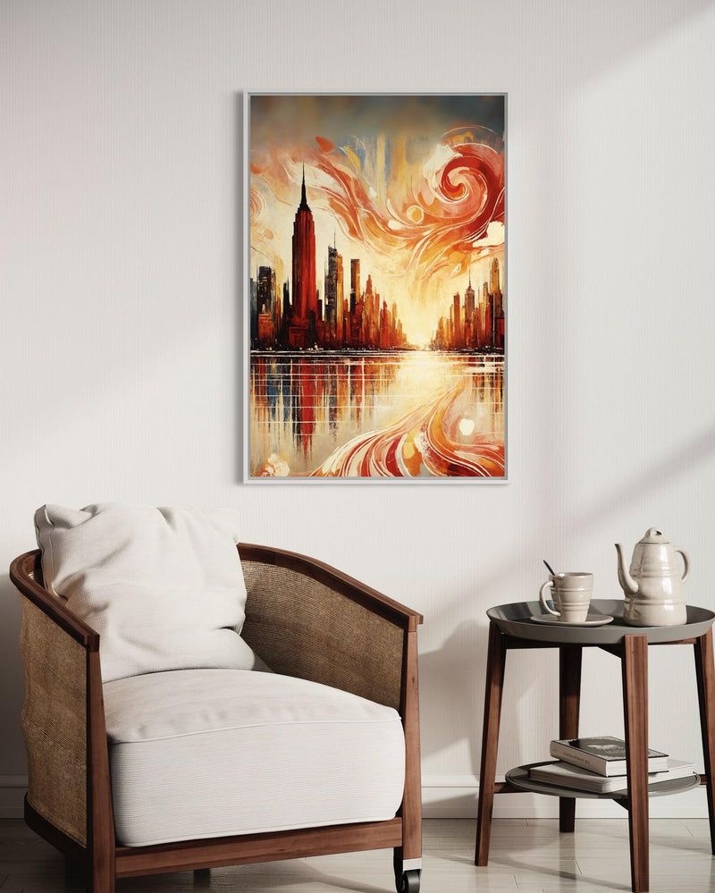 Quadro Cidade Pulsante - PS012