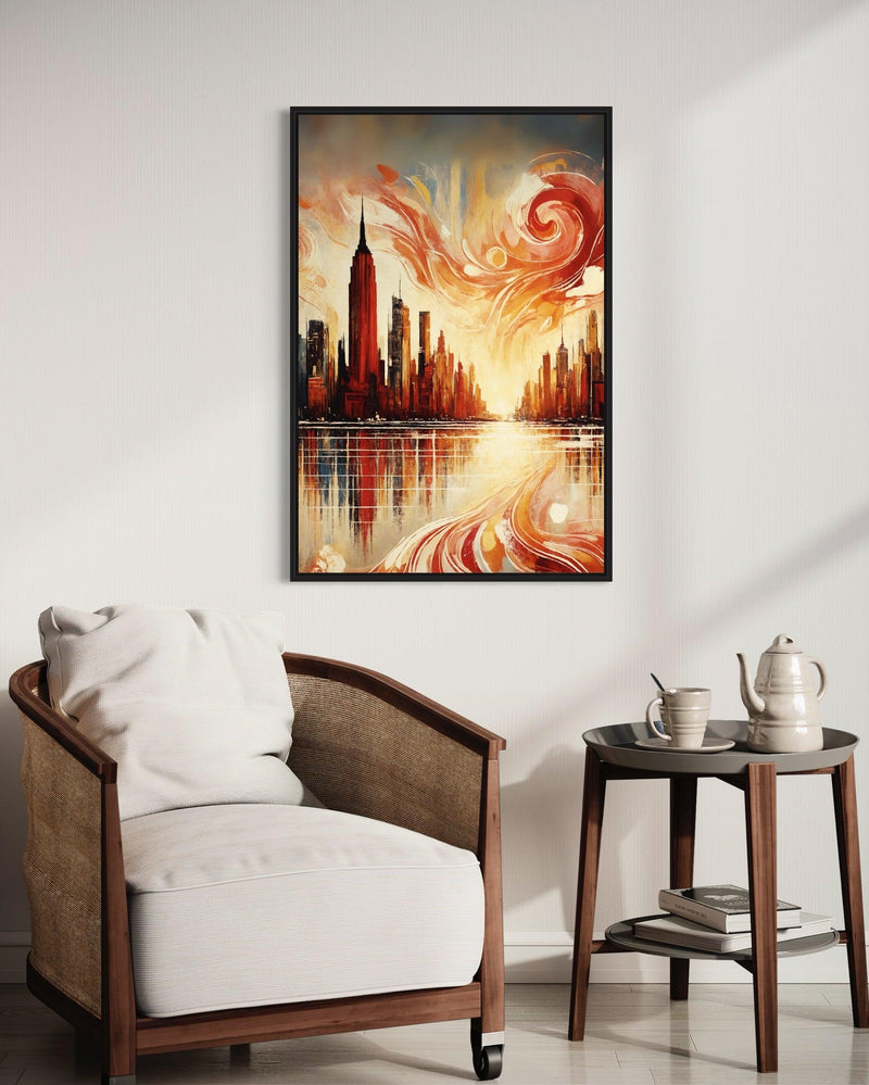 Quadro Cidade Pulsante - PS012