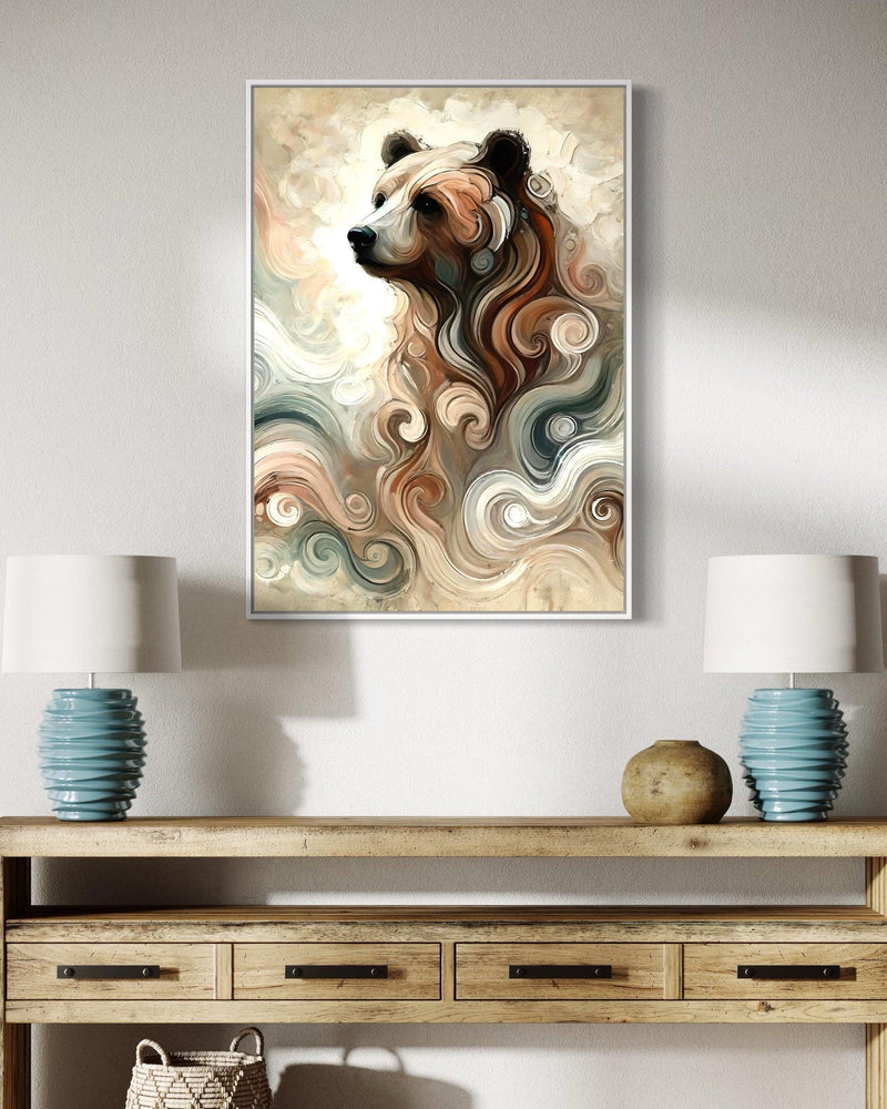 Quadro Espírito do Urso - AN014