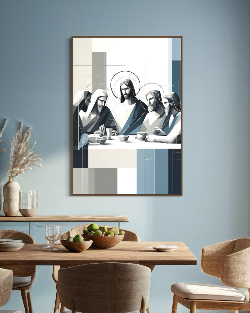 Quadro Jesus e os Apóstolos – União Divina - RD16