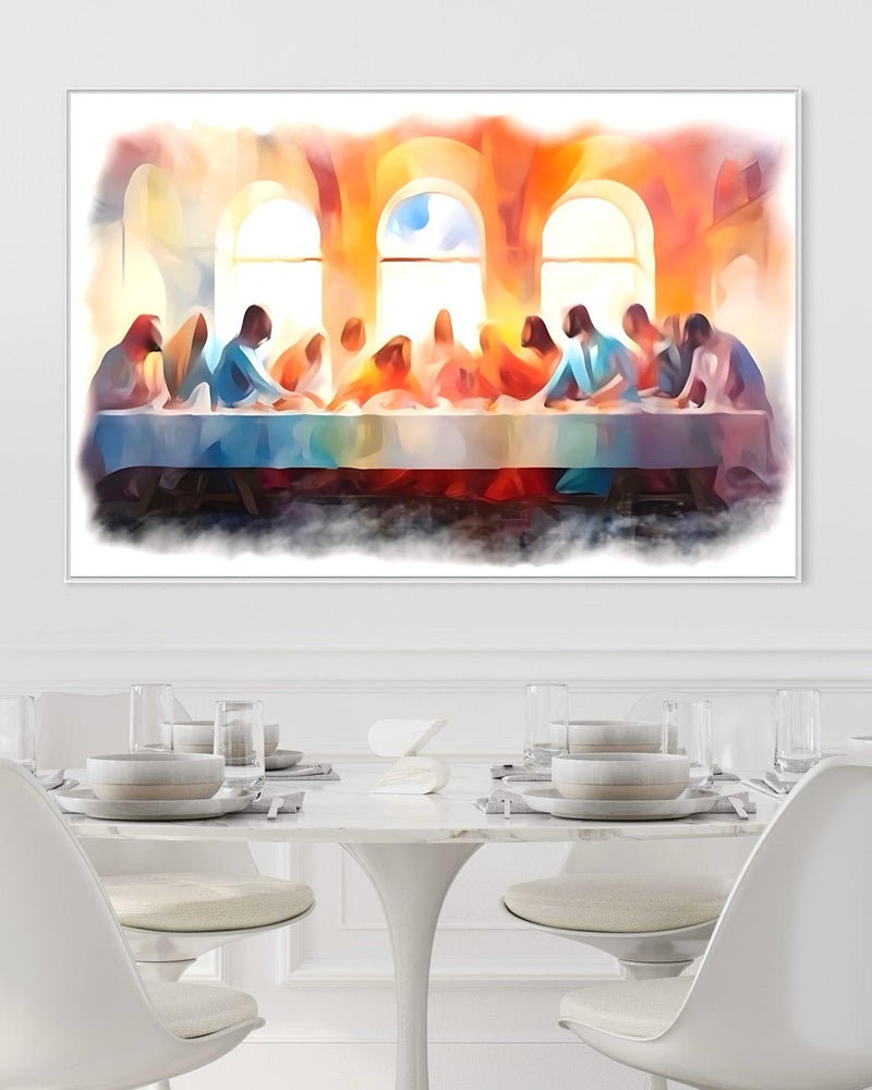 Quadro Santa Ceia Colors - RD82