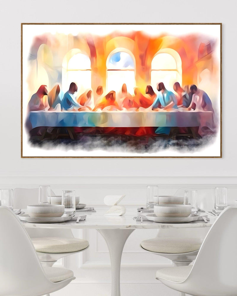 Quadro Santa Ceia Colors - RD82