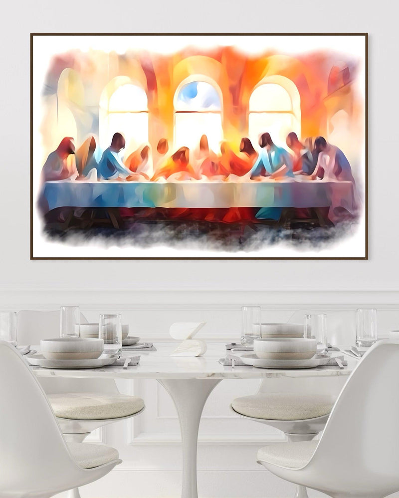 Quadro Santa Ceia Colors - RD82