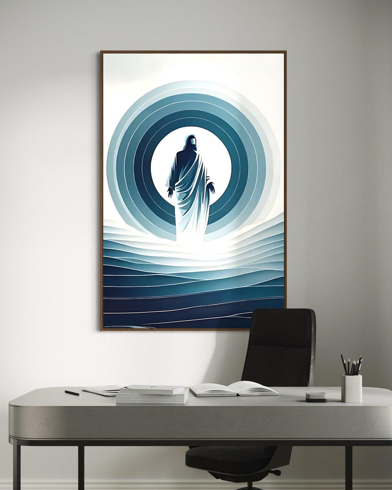 Quadro Jesus nos céus - RD54
