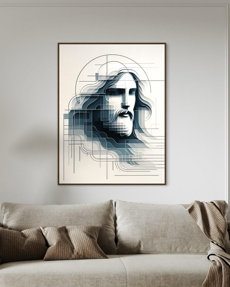 Quadro Jesus Sereno - RD52
