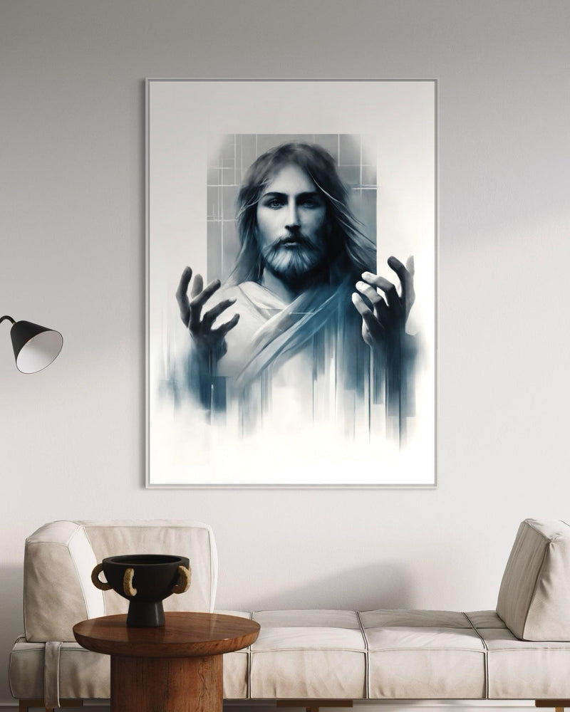 Quadro Jesus Abraço da Eternidade - RD34