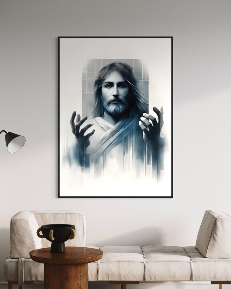 Quadro Jesus Abraço da Eternidade - RD34