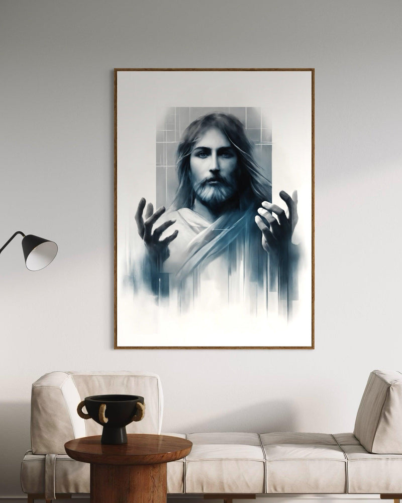 Quadro Jesus Abraço da Eternidade - RD34