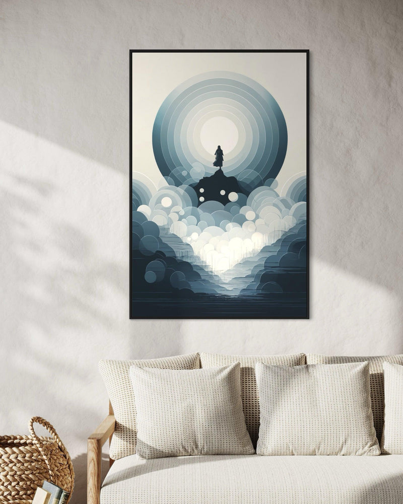 Quadro Jesus subindo aos céus - RD42