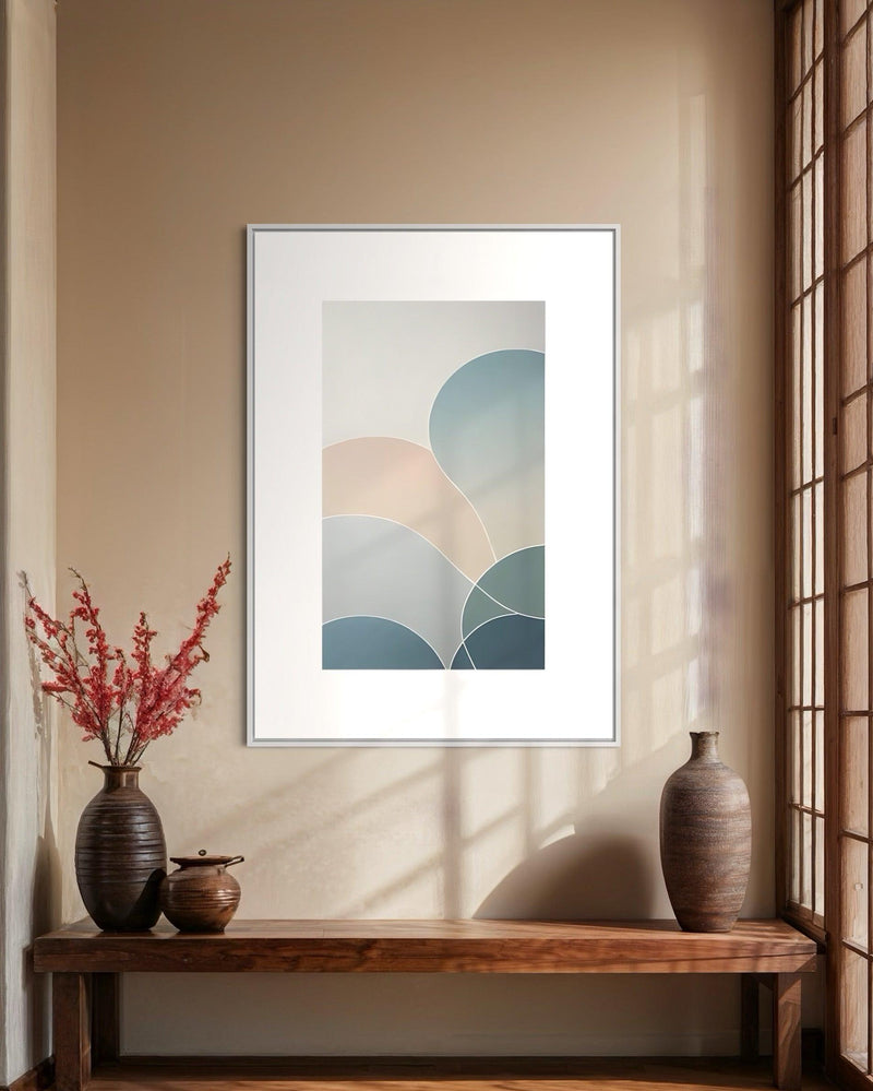 Quadro Nuvens Abstratas - AB060