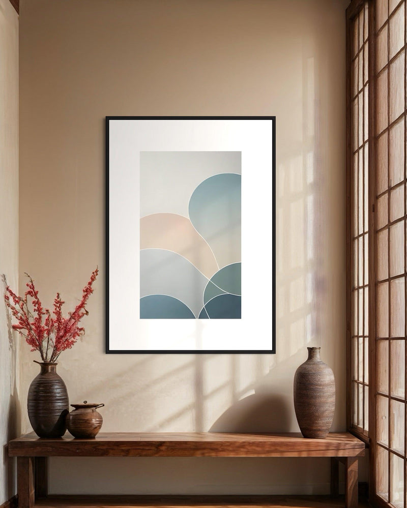 Quadro Nuvens Abstratas - AB060