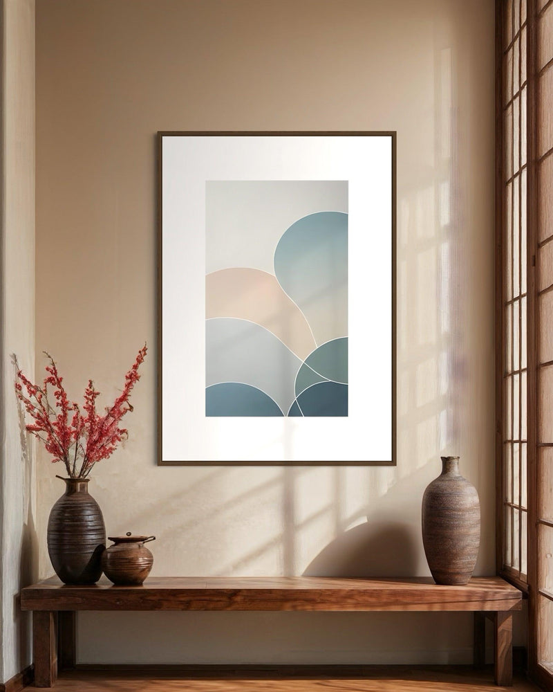 Quadro Nuvens Abstratas - AB060