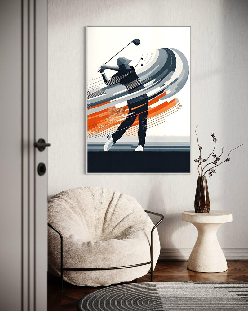 Quadro Golf Swing - ES028
