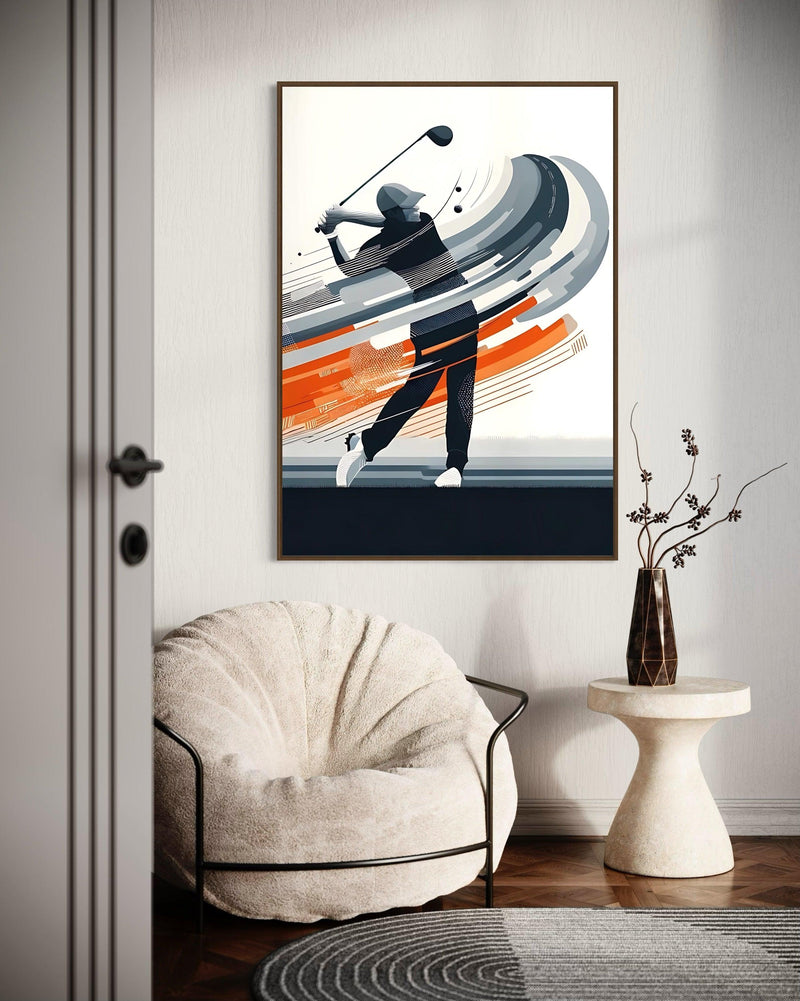 Quadro Golf Swing - ES028