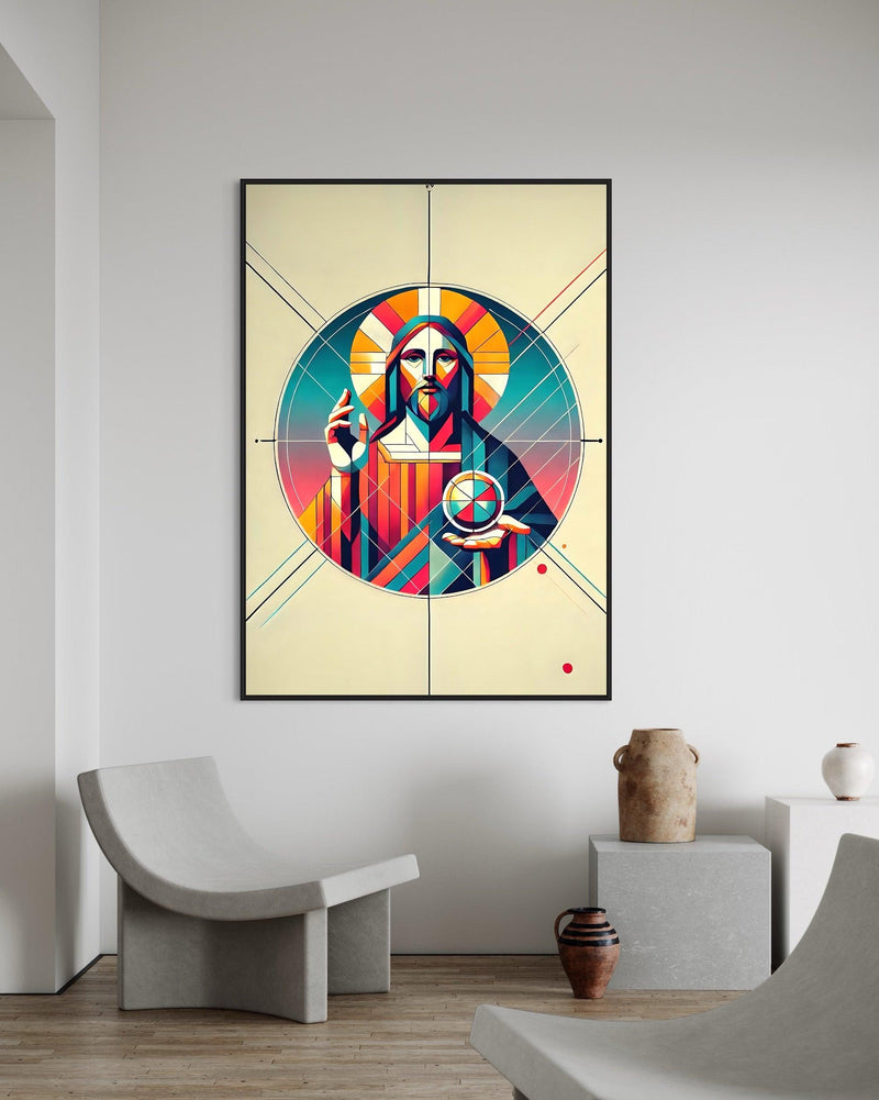 Quadro Geometria Divina - RD78