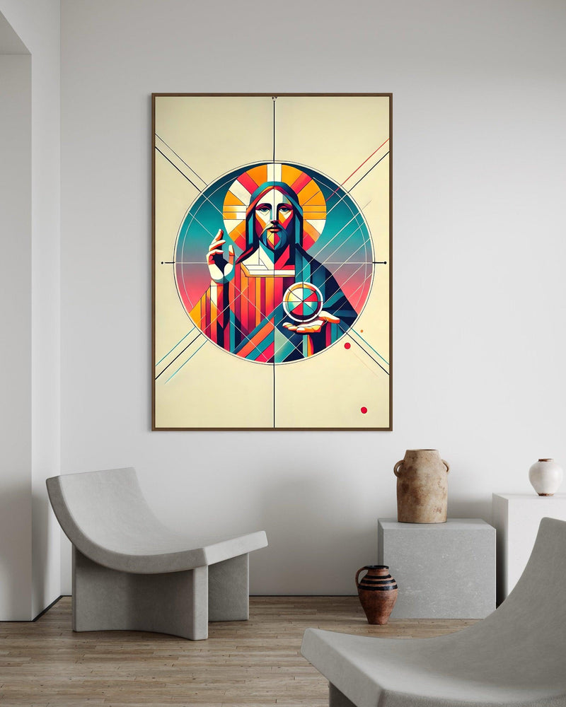 Quadro Geometria Divina - RD78