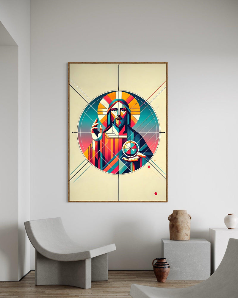 Quadro Geometria Divina - RD78