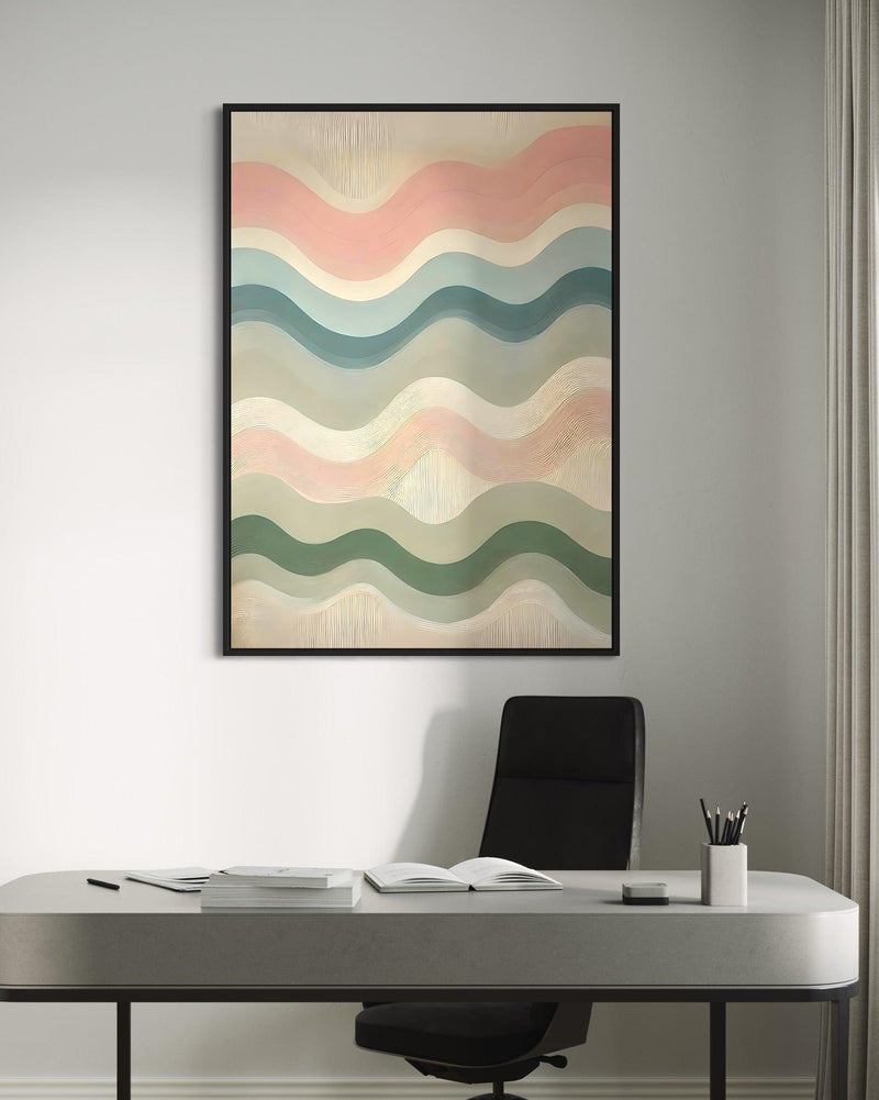 Quadro Ondas de Serenidade - AB046