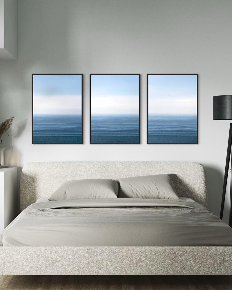Trio de Quadros Horizontes Serenos - CO034
