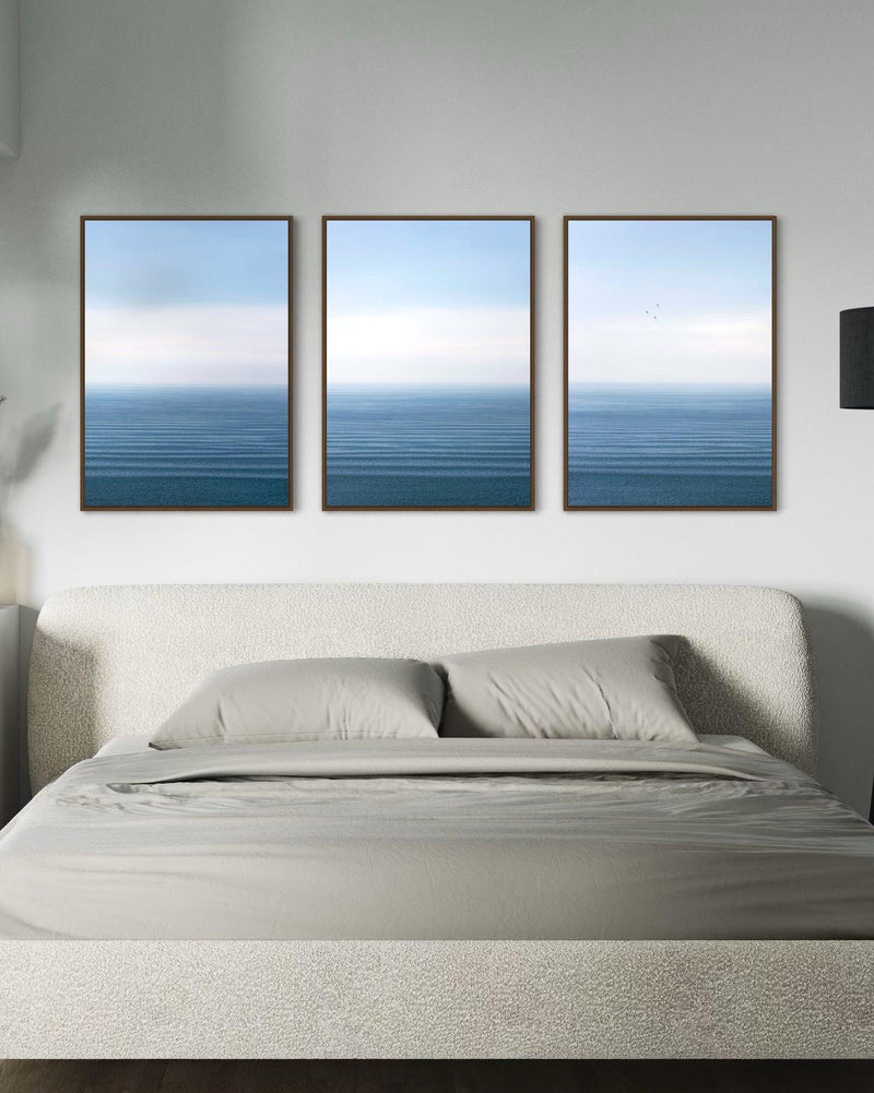 Trio de Quadros Horizontes Serenos - CO034