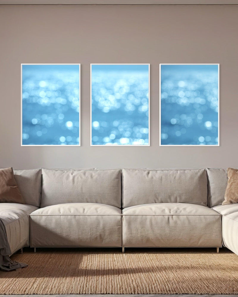 Trio de Quadros Reflexos do Horizonte - CO036