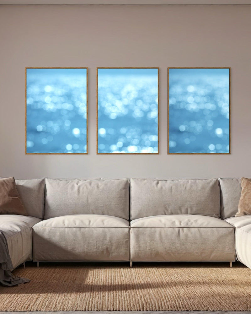 Trio de Quadros Reflexos do Horizonte - CO036