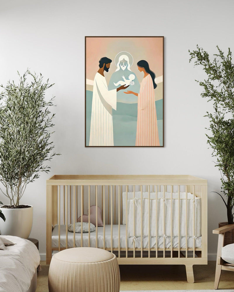 Quadro Promessa de Jesus - IF022