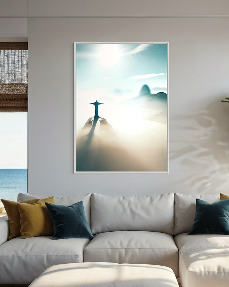 Quadro Luz do Cristo Redentor - PS032