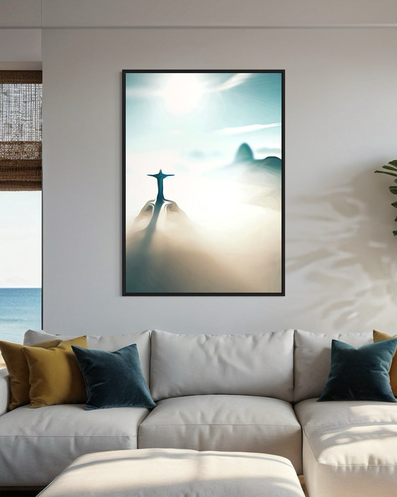 Quadro Luz do Cristo Redentor - PS032