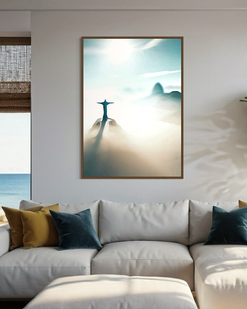 Quadro Luz do Cristo Redentor - PS032