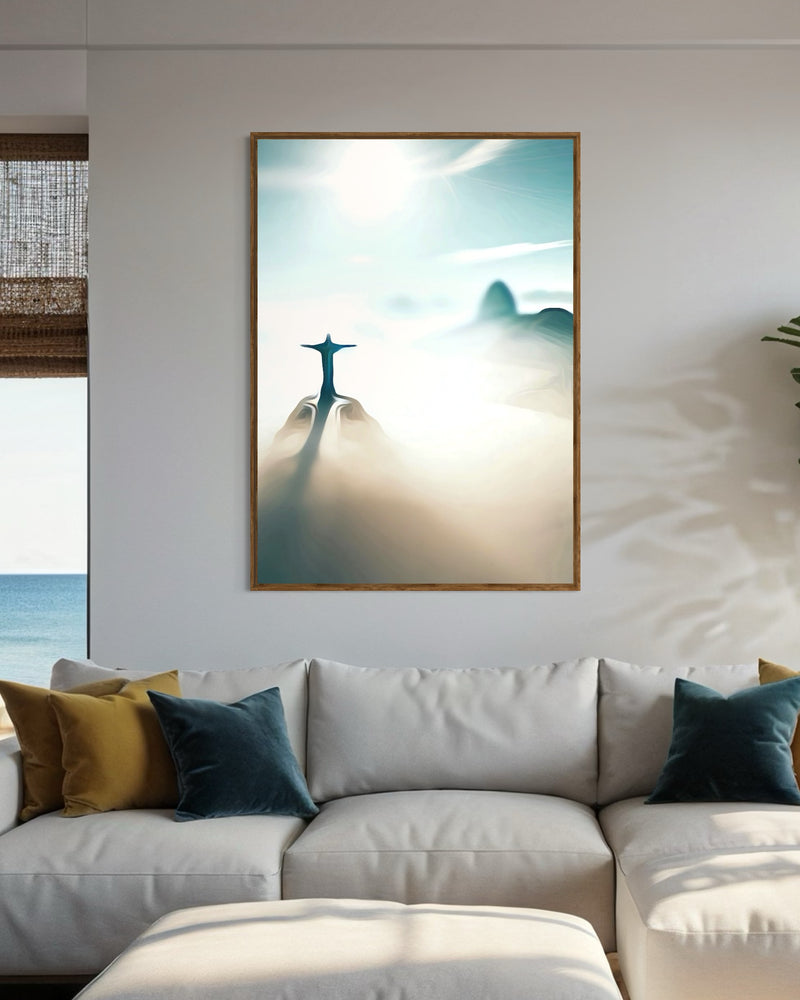 Quadro Luz do Cristo Redentor - PS032