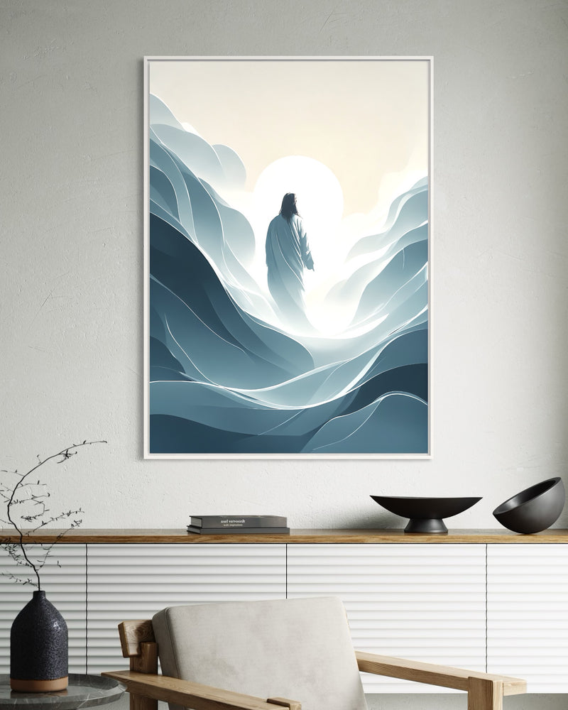 Quadro Jesus nas nuvens - RD26