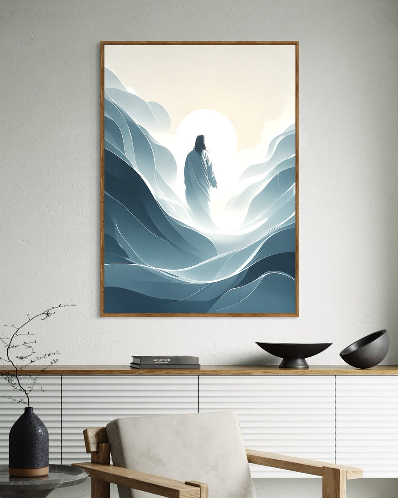 Quadro Jesus nas nuvens - RD26