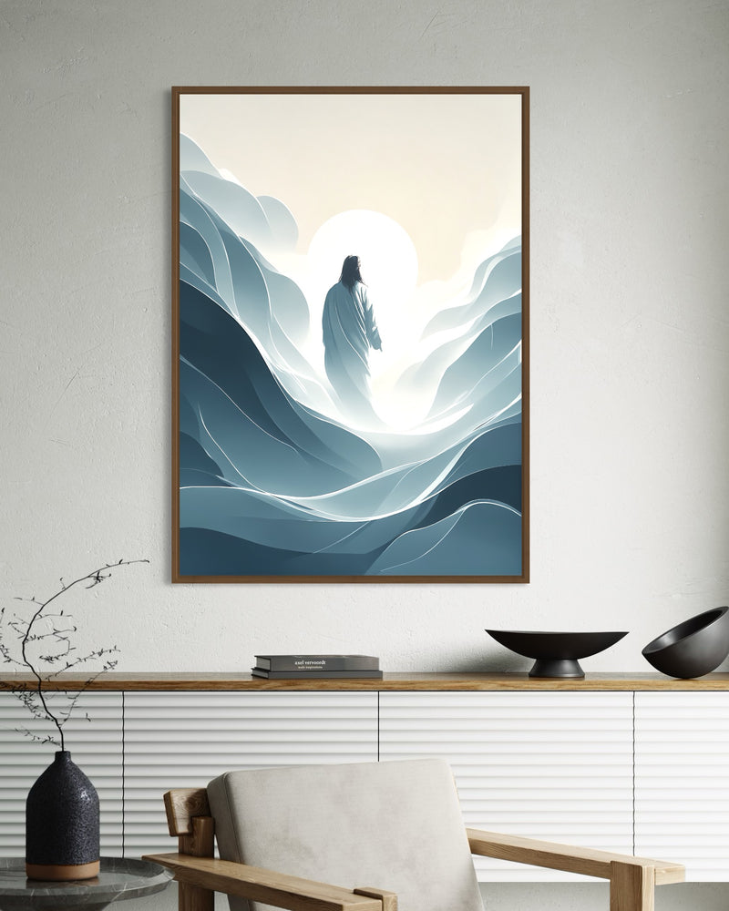 Quadro Jesus nas nuvens - RD26