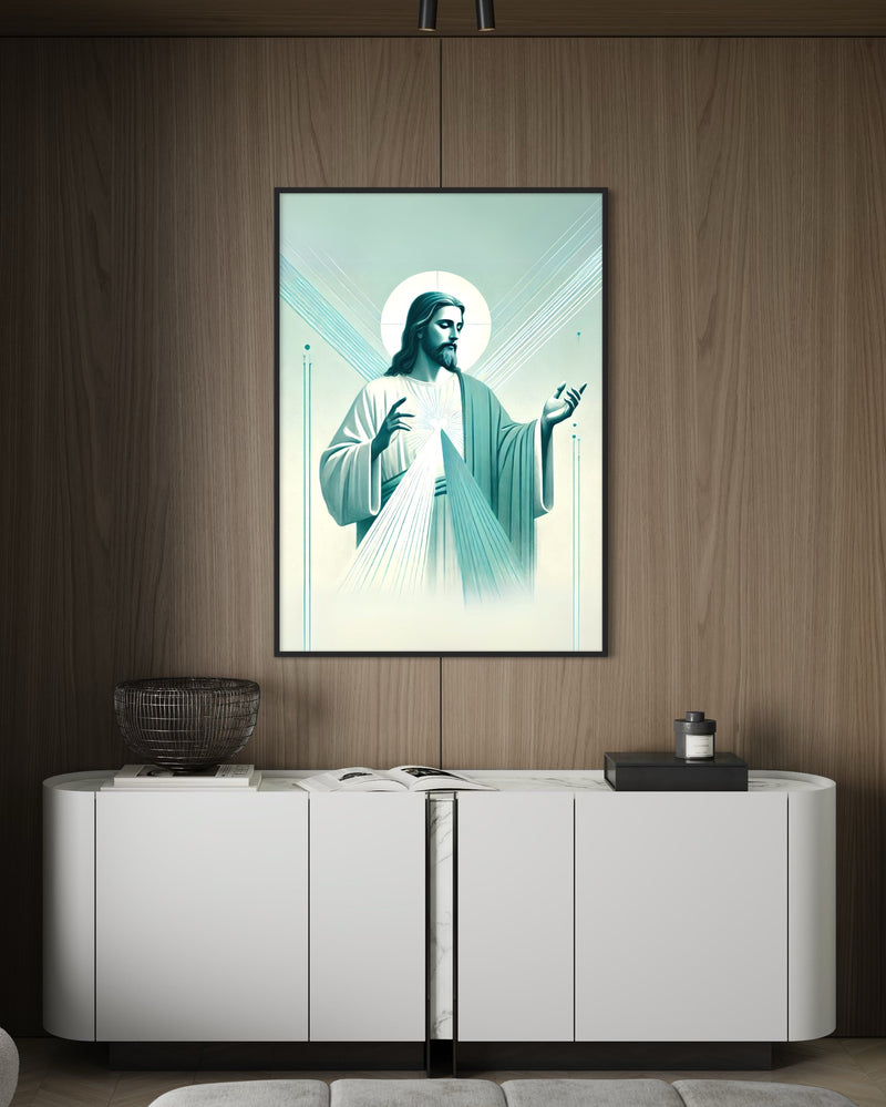 Quadro Jesus Misericordioso - Luz da Graça - RD172