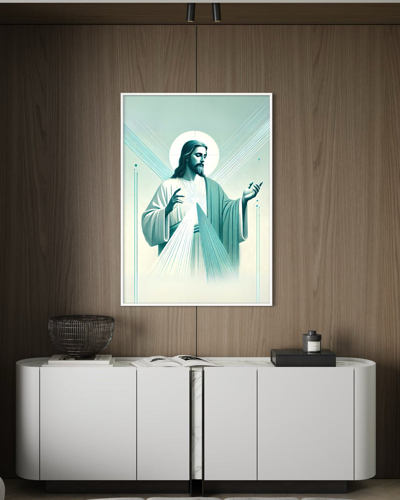 Quadro Jesus Misericordioso - Luz da Graça - RD172