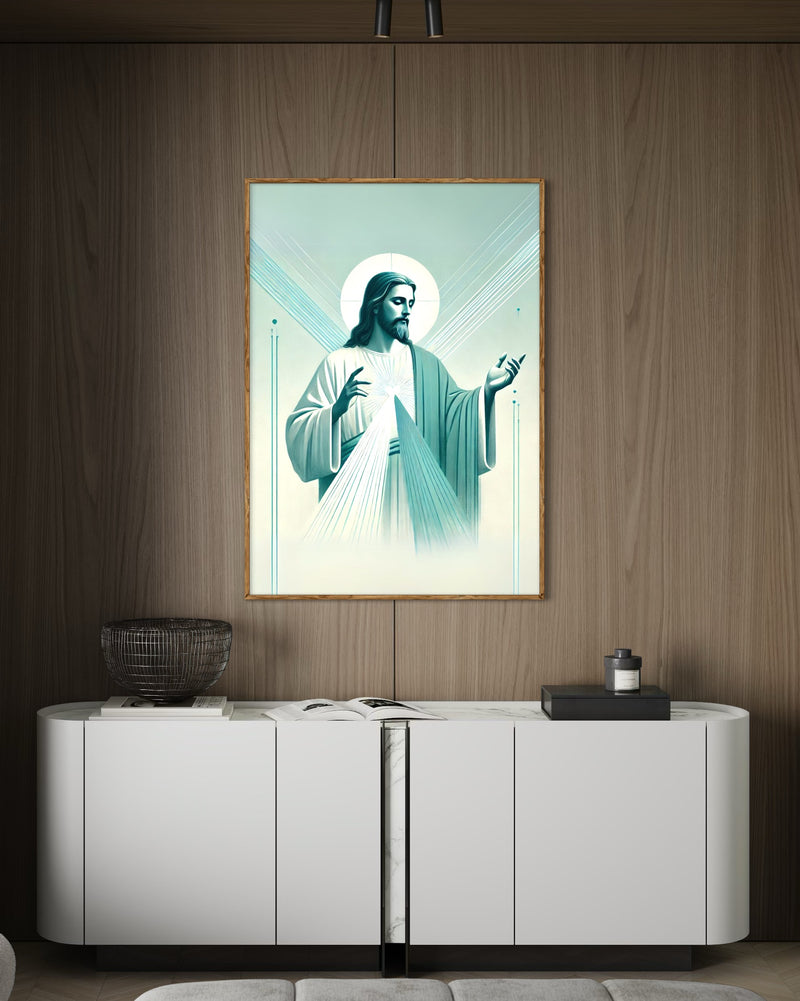 Quadro Jesus Misericordioso - Luz da Graça - RD172
