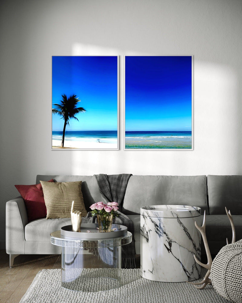 Dupla de Quadro Horizontes Tropicais - CO026