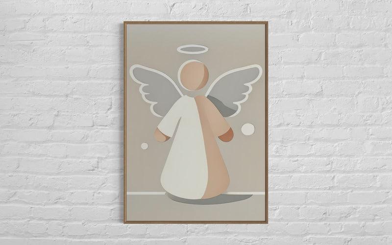 Quadro de Anjo Protetor - IF012
